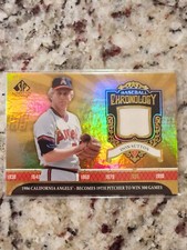 2006 SP Legendary Cuts Baseball Chronology Materials Don Sutton #BC-DS HOF