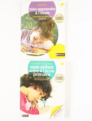 2 Guides Parents NATHAN, Bien apprendre à l'école + Mon enfant entre en primaire - Photo 1/3
