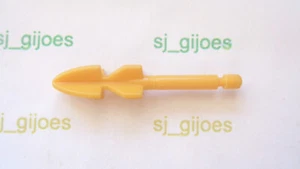 DOUBLE DRAGON CYCLE 1993 YELLOW MISSILE TYCO  loose accessory - Picture 1 of 1