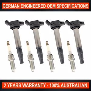 4x Swan Ignition Coils & NGK Spark Plugs for Toyota Corolla ZRE152 1.8L 2.0L - Picture 1 of 5
