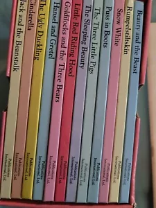 My Very Own Fairy Tales Treasury 1993 Hardcover 12 Books Disney Box Set VG - Picture 1 of 3