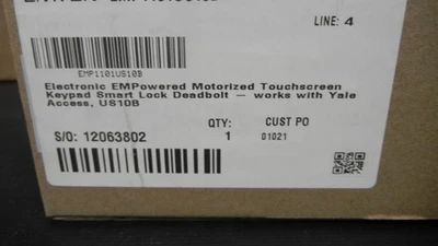 Teclado pantalla táctil motorizado potenciado EMTEK cerrojo EMP0101US10B frotado con aceite Foto 1 de 4