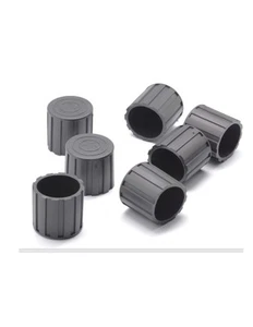 1 1/8" Rubber Chair/Table Leg Tips Patio Furniture Rubber Feet Tripod Feet - Picture 1 of 8