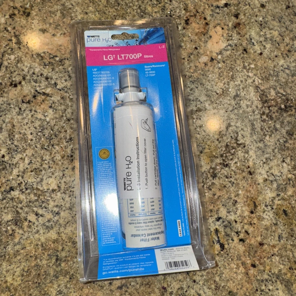 Watts Pure H2O L3 Kenmore LG LT700P Water Filter Replacement NEW - Image 1 of 1