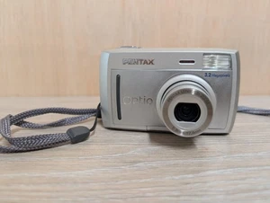 Pentax Optio 33LF 3.2MP Vintage Compact Digital Camera Selfie Screen - Tested - Picture 1 of 7