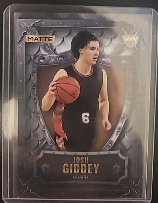 Josh Giddey Ww-24 Wild Card Matte - Image 1 of 4