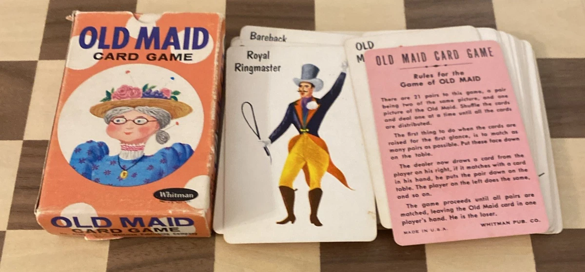 老女仆卡老式及古董纸牌游戏| eBay