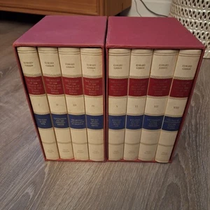 The History of the Decline and Fall of the Roman Empire COMPLETE 8 Folio Gibbon - Picture 1 of 9