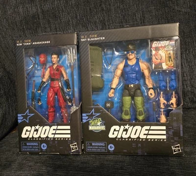 GI Joe Serie Clasificada Mad Marauders Sgt Slaughter 6” G.I. Figura de acción nueva Foto 1 de 4