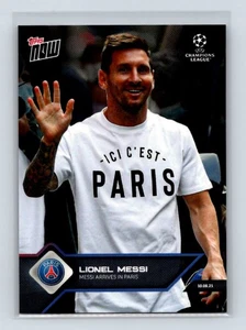 Lionel Messi 2021-22 Topps Ahora UEFA Champions League #011 CANTIDAD - Imagen 1 de 2