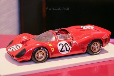 Annecy Miniature  FERRARI  330 P3  Spyder  N°20 24 H du Mans 1967  1/43 No spark - Immagine 1 di 2