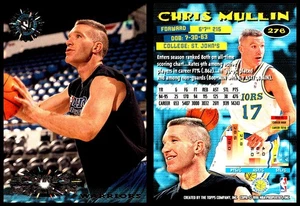 1995-96 Stadium Club Chris Mullin #276 Golden State Warriors F HOF - Picture 1 of 1