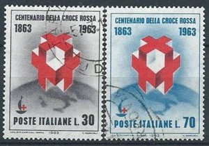 1963 ITALIA USATO CROCE ROSSA - ED01 - Foto 1 di 1
