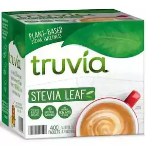 Truvia Calorie-Free Natural Sweetener 400 Packet Count, Expires 08/2025 New Seal - Picture 1 of 5
