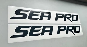 Sea Pro Boat Decals SET OF 2 Vinyl Decal Stickers - Bild 1 von 5