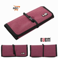 ORGANIZER CAVI PC PIEGHEVOLE HARD DISK CARICA BATTERIE ACCESSORI DIGITALI BUBM