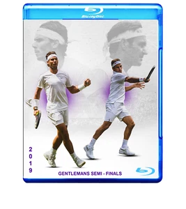 Wimbledon 2019 Mens semi-final Rafael Nadal vs Roger Fededer Tennis BLURAY - Picture 1 of 1