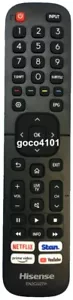 EN2CG27H GENUINE ORIGINAL HISENSE TV REMOTE CONTROL 43S4, 50S5, SERIES 8 UNITS - Imagen 1 de 2