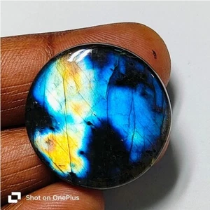 Piedra Espectrolita Arco Iris Labradorita Natural Cabujón Piedra Preciosa 40 Cts. ME-10453 - Imagen 1 de 3