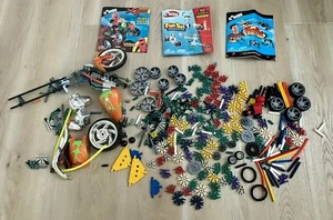 K’nex HUGE LOT 350+ 3 Manuals Building Toy Parts OCC Chopper Parts - Picture 1 of 5