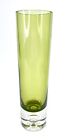 Tapio Wirkkala Green and Clear Glass Vase - 1586  GL - SIGNED