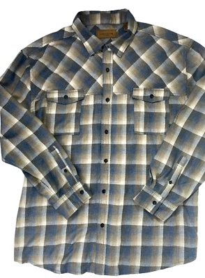 Clearwater Outfitters Plaid Double Pocket Utility Work LS Shirt Rugged  2XL - Image 1 of 4