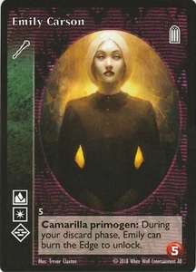 Emily Carson x1 Ventrue Keepers of Tradition Reprint 2 KoT R2 VTES - Picture 1 of 1