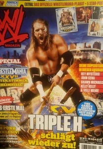 WWE Magazin März 2011 Wrestling Triple H + 5 Poster (WM XXVII, Beth, Sheamus) - Bild 1 von 2