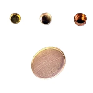 High & Low Wall Bezel Cup 4-12mm 1-10ct Sterling Silver Brass Copper - Picture 1 of 7