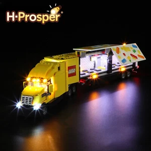 Luz LED para LEGO 60440 Amarillo Camión de Entrega Hágalo Usted Mismo Lámpara Decorativa (Sin Modelo) - Imagen 1 de 6