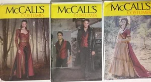 McCall's Pattern Cosplay Renaissance Costume Men Women New You Pick - Picture 1 of 7