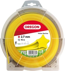 OREGON STARLINE yellow nylon strimmer line 2.7mm x 92m trimmer line 69-432 NEW - Picture 1 of 6