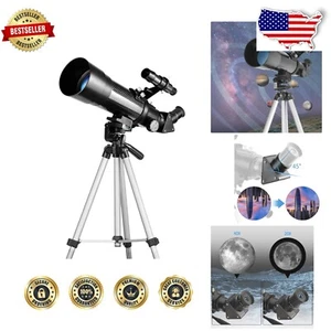 Astrophotography Telescope Bundle with Smartphone Adapter & Adjustable Design - Picture 1 of 8
