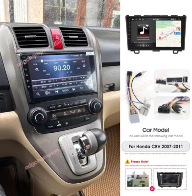 4+64G For Honda CRV 2007-2011 Carplay Android 13 Car Stereo Radio Navi WiFi SWC - Image 1 of 4