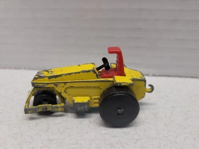 Matchbox Lesney Superfast No. 21 Rod Roller 1973 Yellow Toy Car - Image 1 of 4