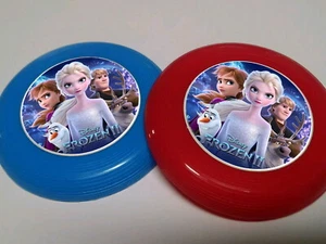 Bomboniera festa compleanno 12CT FROZEN 2 mini frisbee, sacchetti regalo, premi, ANNA ELSA - Foto 1 di 1
