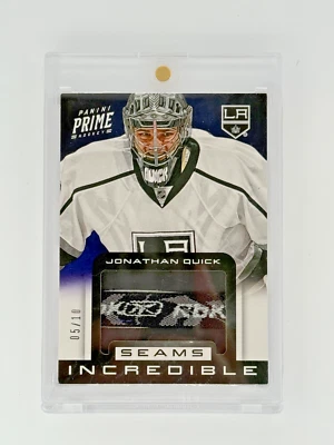 2012-13 Panini Prime - Jonathan Quick - Seams Incredible /10 - Image 1 of 2