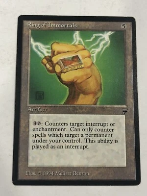 MTG Ring Of Immortals Legends Magic The Gathering 1994 - Image 1 of 4