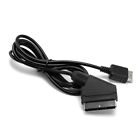 1.8m ABS RGB Scart Video AV Cable Cord Lead For PS1 for for Game Cord