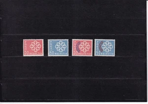 SA33i Switzerland 1959 Europa CEPT, two overprinted PTT Conference MLH stamps - Picture 1 of 1