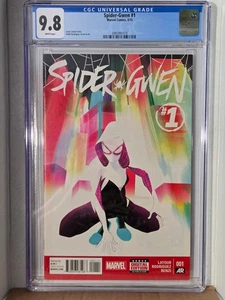 SPIDER-GWEN #1 COVER A CGC 9.8 MARVEL COMICS 2015 - Picture 1 of 2