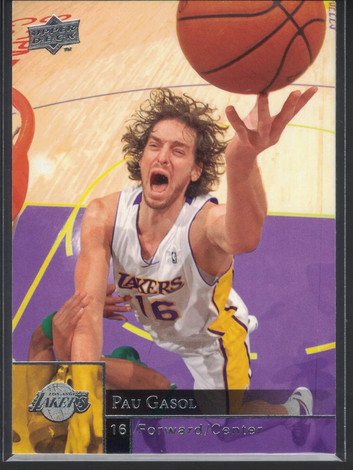 2009-10 Upper Deck Pau Gasol #80 Los Angeles Lakers Foto 1 de 1