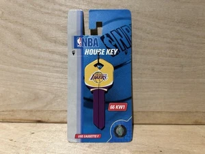 Licensed NBA Los Angeles Lakers Basketball Team Blank House Key KWIKSET KW1 66 - Picture 1 of 3