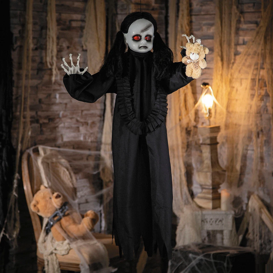 31 1/2" Iluminado Colgante Sonic Girl Decoración Halloween - ATC Foto 1 de 1