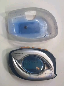 Panasonic SV-SW30V ShockWave Portable MP3/WMA FM Radio Player - Blue - Tested - Picture 1 of 5