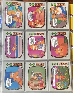 1990 Topps The Simpsons Cards 88 cards + 21 stickers Vintage Rare LP/NM - Picture 1 of 23