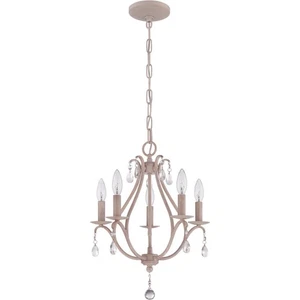 Craftmade 1015C-ATL Jeremiah Mini Chandelier Antique Linen - Picture 1 of 1