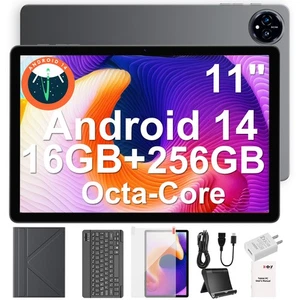 Tablet 11.1" WIFI Android 15 HD+ 256GB Tablet Pad Octa-Core Netflix Doble Cámara - Imagen 1 de 17