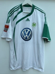 Wolfsburg 2009/10 Heim Fußball Trikot Kahlenberg #8 Kurzarm Herren Große L - Bild 1 von 11