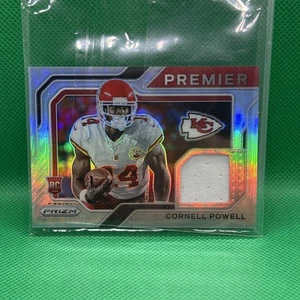 2021 Panini Prizm Cornell Powell Silver Premier Patch RC #PJ-27 Chiefs Rookie - Bild 1 von 2